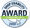 backlight4you wurde beim Shop Usability Award 2008 unter die besten 30 von 250 teilnehmenden Shops gew�hlt
