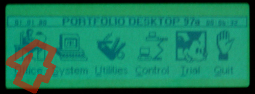 Portfolio Backlight-Kit, blue-green
