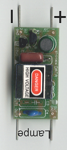 5 Volt Inverter for CCFL 150mm x 2mm (L x �), single output