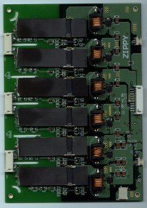 12 Volt Inverter for CCFL 500mm x 3mm (L x �), 6 outputs