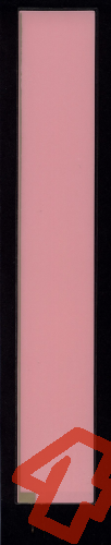 EL-Panel, pink-white, 41mm x 254mm, laminated