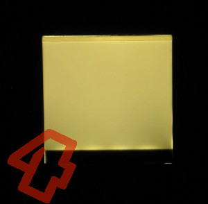 Set: LED-backlight + polarized film 75mm x 75mm