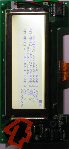 LED-Backlight-Kit for the ATARI Portfolio, warm-white