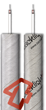 Pappröhre 346mm x 24mm (L x Ø), weiss