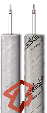 Cardboard Tube 276mm x 24mm (L x Ø), white