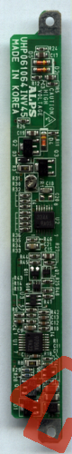9 Volt Inverter for CCFL 300mm x 2mm (L x Ø), single