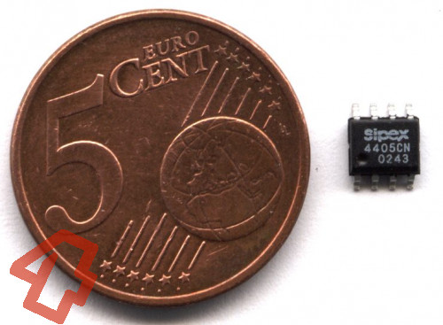 EL-panel driver chip SIPEX SP4405, nsoic 8-pin