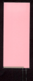 EL-Panel, pink-white, 39mm x 93mm, laminated