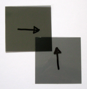 Polarized film, 53mm x 53mm, non-adhesive