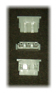 Connector housing BHR-03VS-1 male