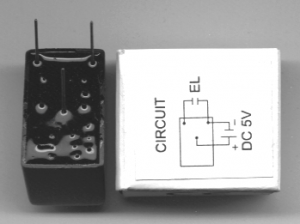 5 Volt Inverter for EL-Panels up to 105cm2 area