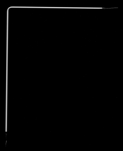 Kaltkathodenlampe Spezial  150-115mm x 2,2mm (L x Ø) weiss