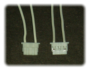 Cable Set BHR-03VS-1 male 160mm/70mm