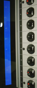 EL-Panel, pink-white, 19.5mm x 222mm, laminated
